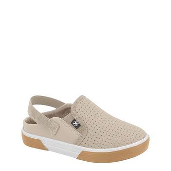Mule-Areia-Kids-Cabedal-Respiravel-|-Molekinho-Tamanho--19---Cor--AREIA-0
